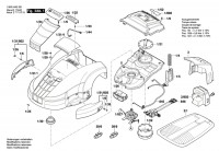 Bosch 3 600 HA2 001 Indego Autonomous Lawnmower 230 V / Eu Spare Parts